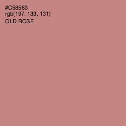 #C58583 - Old Rose Color Image